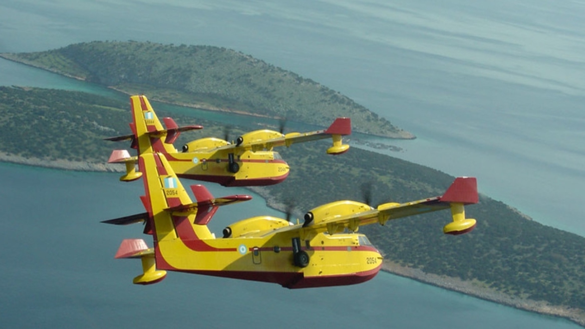 Φωτιές στην Αλβανία: Δυο Canadair έστειλε η Ελλάδα για την αντιμετώπιση δασικών πυρκαγιών