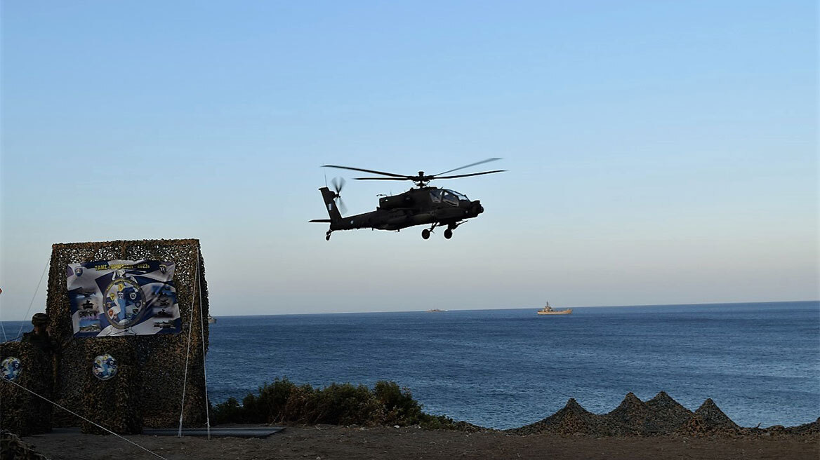 Εντυπωσιακά βίντεο και φωτογραφίες από την τελική φάση της άσκησης «Παρμενίων» στη Χίο 