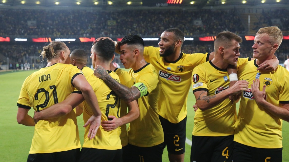 Europa League,  ΑΕΚ-Άγιαξ 1-1: Λυτρωτής Βίντα, την κράτησε στην κορυφή  - Δείτε τα γκολ