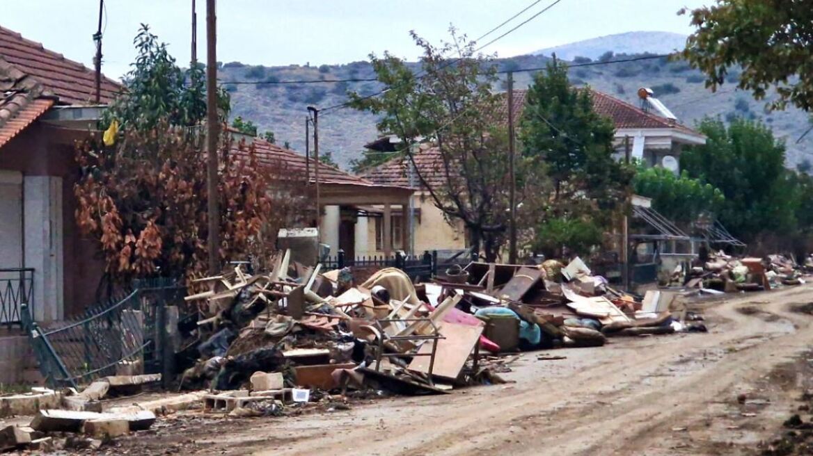 Στεγαστική συνδρομή 116 εκατ. ευρώ για τους πλημμυροπαθείς Θεσσαλίας-Στερεάς Ελλάδας – Αναλυτικά οι ενισχύσεις