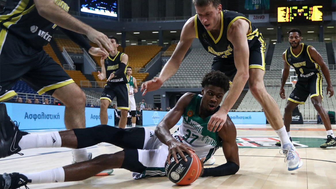 Basket League, Παναθηναϊκός-Μαρούσι: Σύρραξη και αποβολή για Αντετοκούνμπο και Λούκοβιτς - Δείτε βίντεο