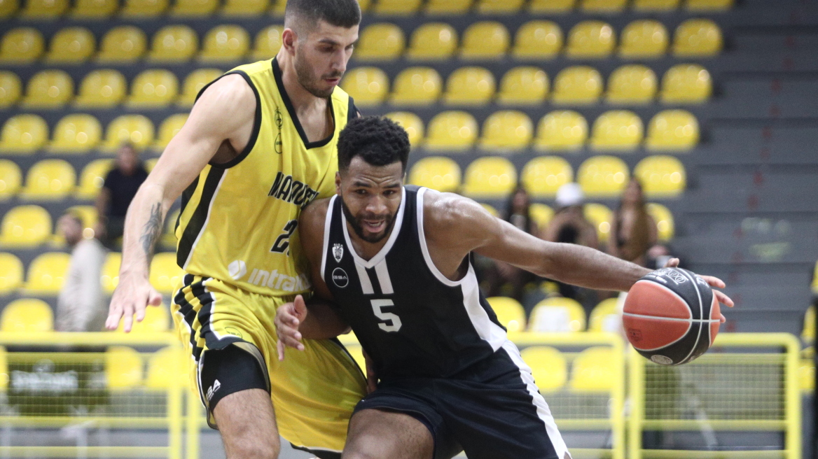 Basket League, Μαρούσι - ΠΑΟΚ 75-80: Αλύγιστος «Δικέφαλος» 