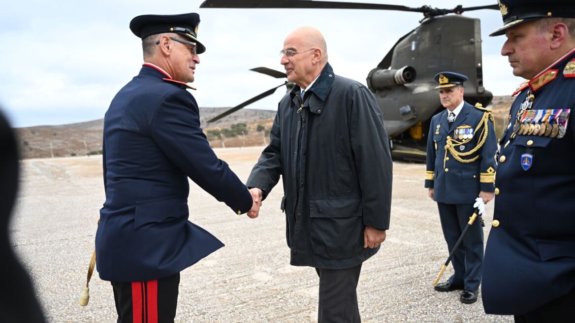 Δένδιας: Πήγε στον Άγιο Ευστράτιο για την 111η Επέτειο της Απελευθέρωσης