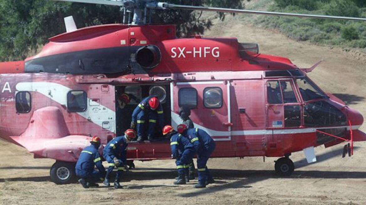 Λαμία: Με ελικόπτερο μεταφέρθηκε στο νοσοκομείο η 29χρονη που τραυματίστηκε στο φαράγγι του Γοργοπόταμου