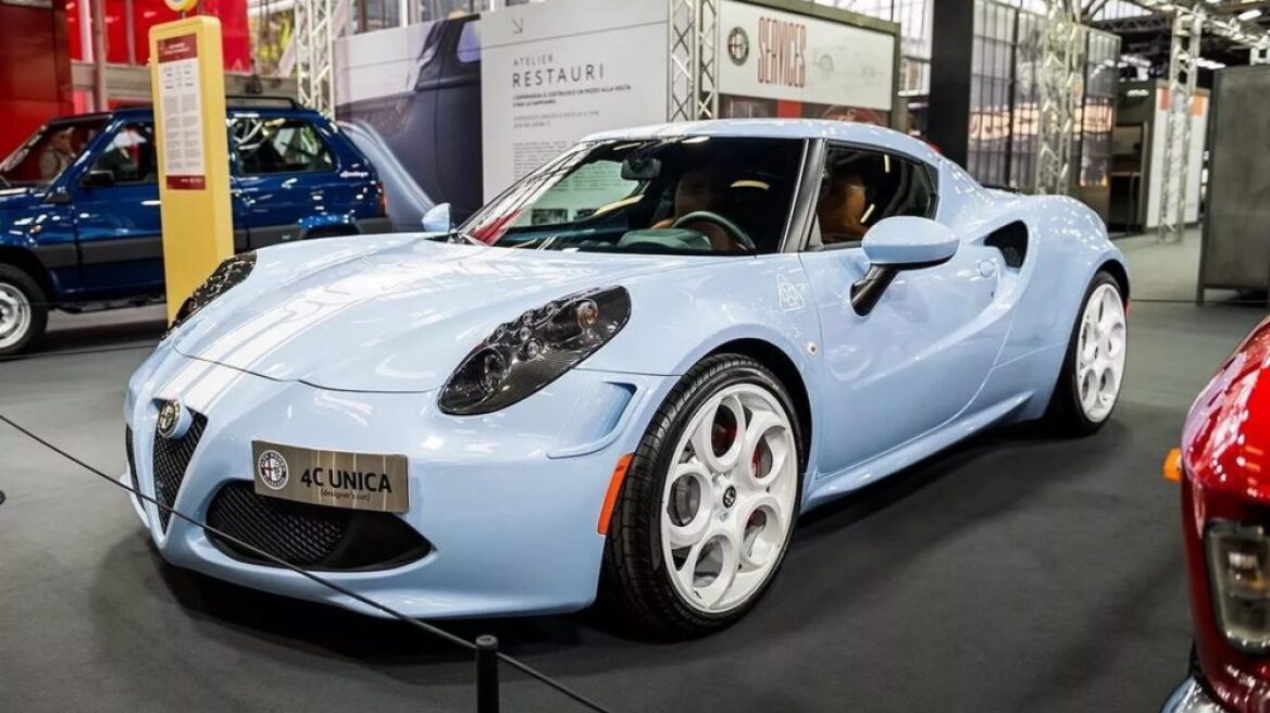 Η επετειακή Alfa Romeo 4C Unica