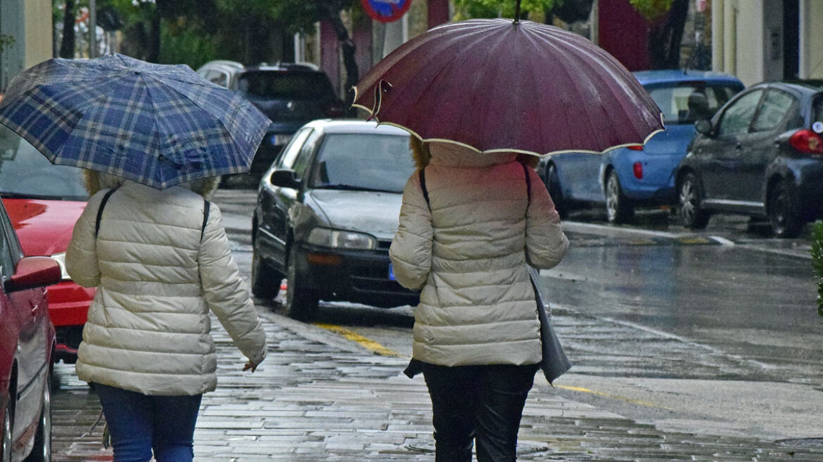 Καιρός - Meteo: Μέχρι τη Δευτέρα η κακοκαιρία με βροχές και καταιγίδες - Οι περιοχές που θα επηρεαστούν