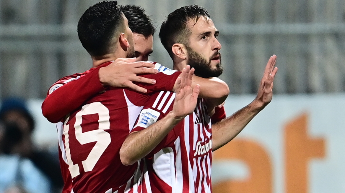 Stoiximan Super League 1, Αστέρας Τρίπολης - Ολυμπιακός 0-2: Με ήρωα τον Φορτούνη «άλωσε» την Αρκαδία 