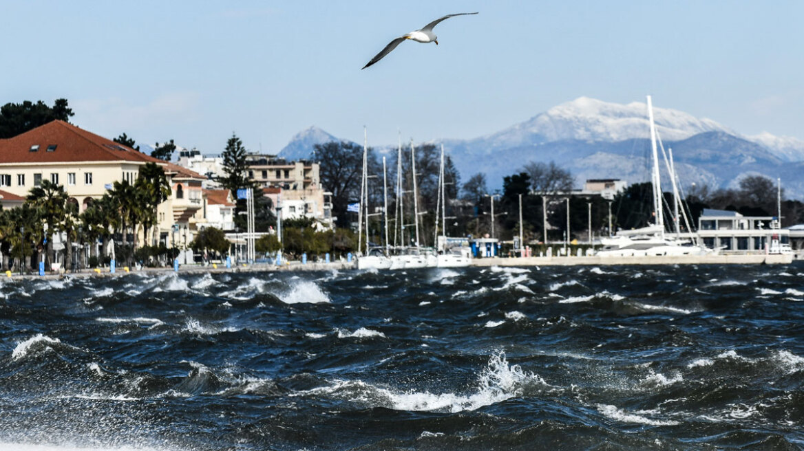 Νέο έκτακτο από την ΕΜΥ - Άνεμοι έως και 10 μποφόρ στα δυτικά και ανατολικά πελάγη