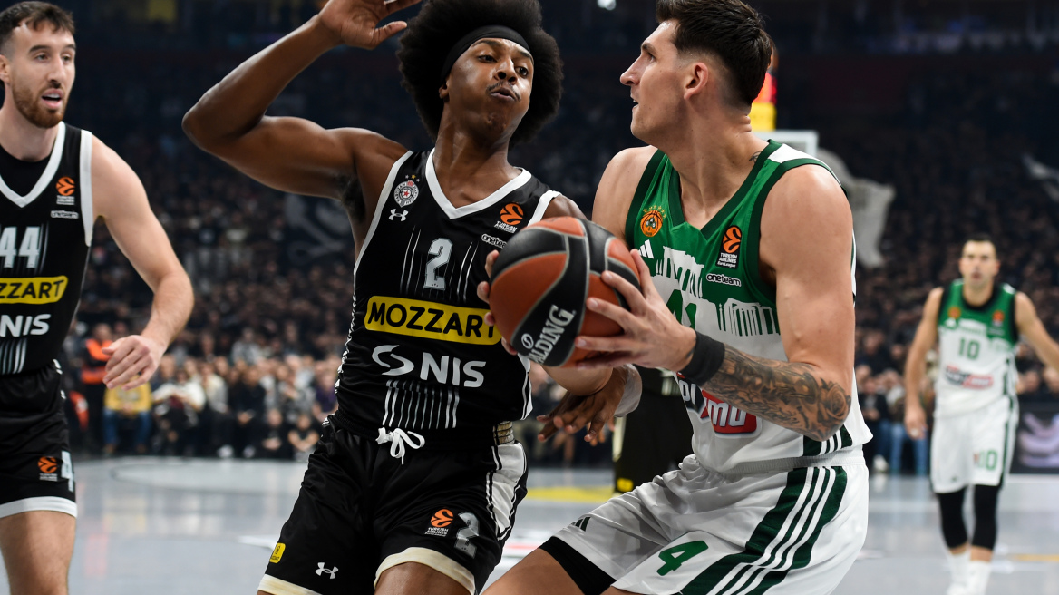 Euroleague, Παρτίζαν-Παναθηναϊκός AKTOR 92-87: Λύγισε στην παράταση - Βίντεο 