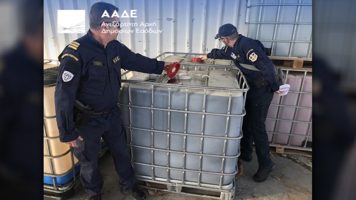 Πρατήριο στην Ηλεία είχε παράνομες δεξαμενές με ναυτιλιακό πετρέλαιο - Δείτε βίντεο