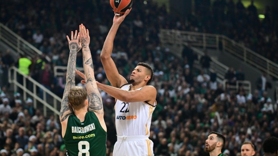 Euroleague, Παναθηναϊκός-Ρεάλ Μαδρίτης 78-90: Υπερηχητική «Βασίλισσα» πέρασε κι από το ΟΑΚΑ