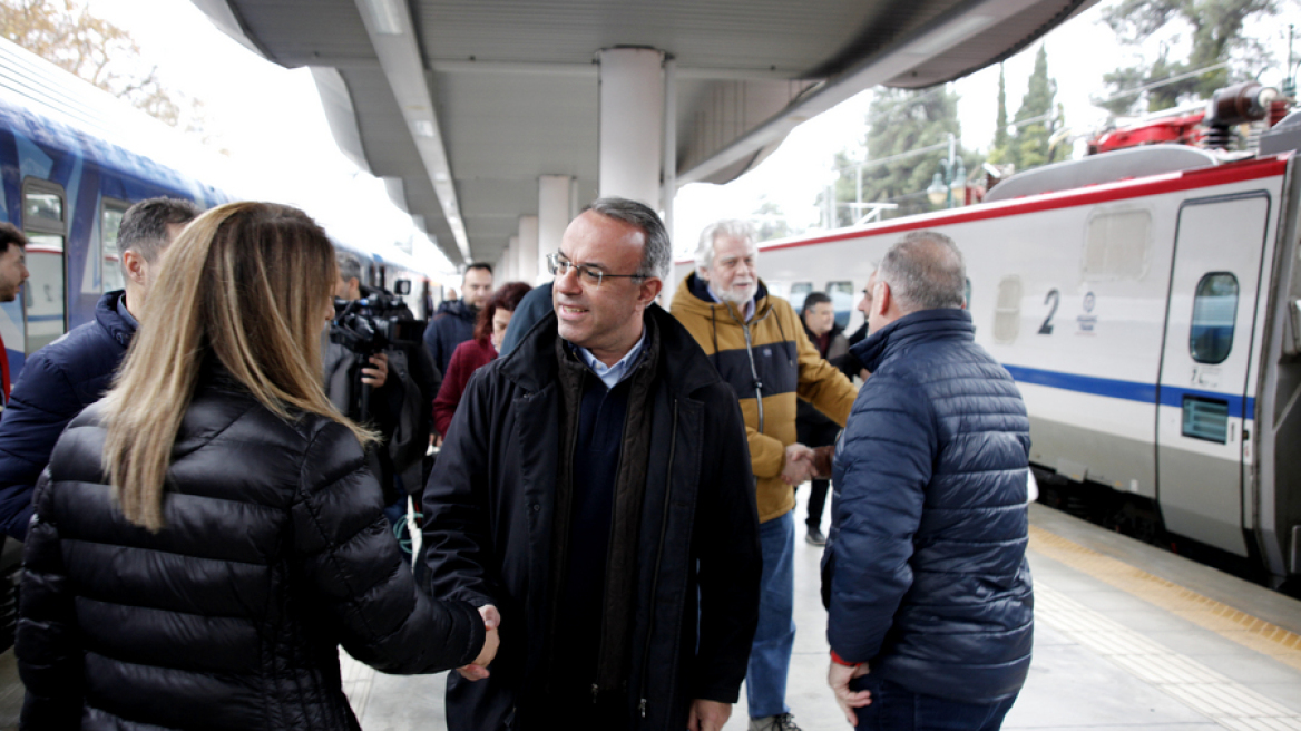 Σταϊκούρας για σιδηροδρομικό δίκτυο: Μετά από 1,5 έτος η πλήρης αποκατάστασή του