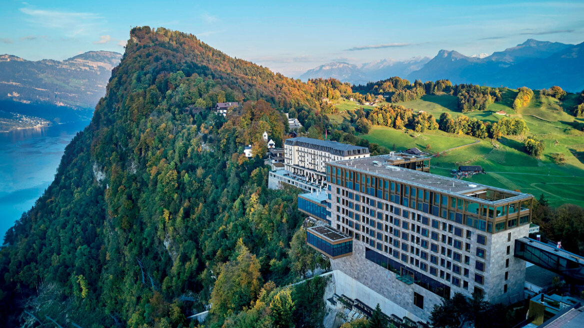 Hotel Bürgenstock & Alpine Spa: Ευζωία, δράση και χαλάρωση στην κορυφή του κόσμου