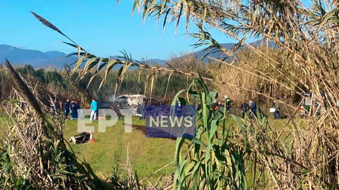 Πτώση διθέσιου εκπαιδευτικού αεροσκάφους κοντά στο αεροδρόμιο της Καλαμάτας - Δείτε βίντεο 