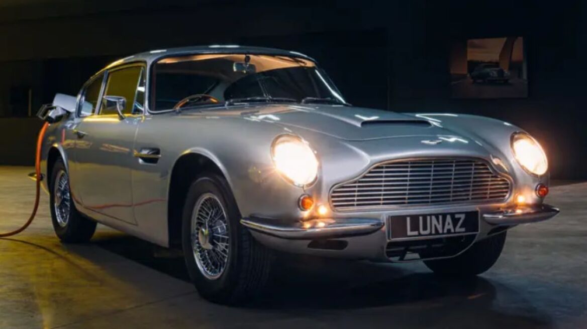 Μία Aston Martin DB6 με ηλεκτροκινητήρα