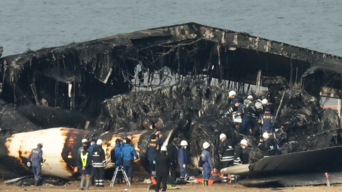 Ιαπωνία: Οι πιλότοι του επιβατικού της Japan Airlines δεν είχαν δει το αεροσκάφος με το οποίο συγκρούσθηκαν