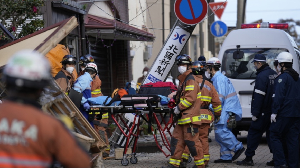 Ιαπωνία: Στους 92 αυξήθηκαν οι νεκροί του σεισμού, 242 οι αγνοούμενοι