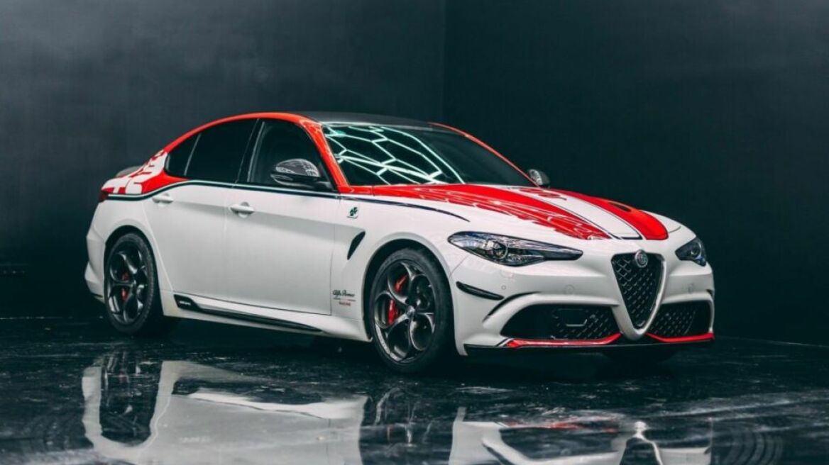 Στο σφυρί μία σπάνια Alfa Romeo Giulia Quadrifoglio