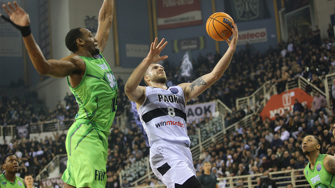 ΠΑΟΚ: Για τη νίκη-πρόκριση στους «16» του Basketball Champions League