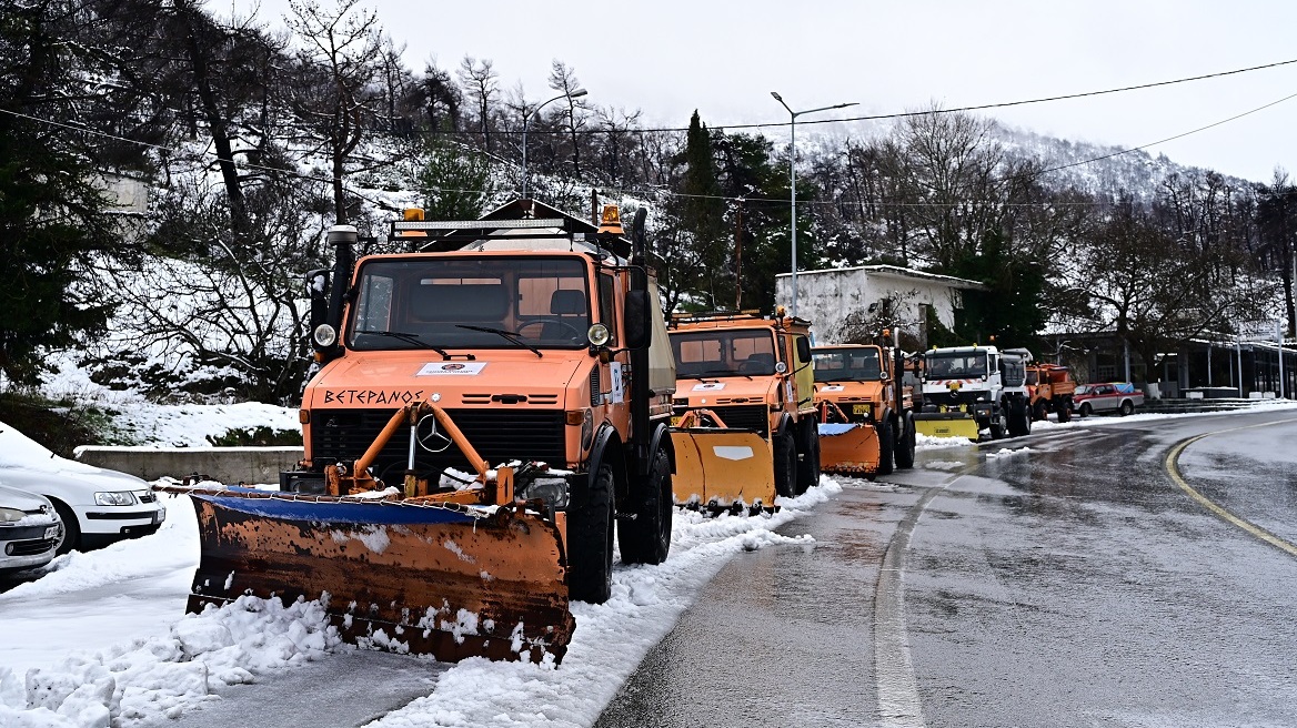 Κακοκαιρία Avgi - Κλειστοί δρόμοι στην Αττική: Πού διεκόπη η κυκλοφορία των οχημάτων