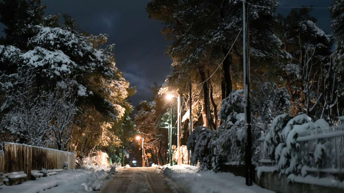 Κακοκαιρία Avgi: Νύχτα με χιόνια σε πολλές περιοχές - Πώς θα κινηθεί η κακοκαιρία, πού θα το στρώσει στην Αττική