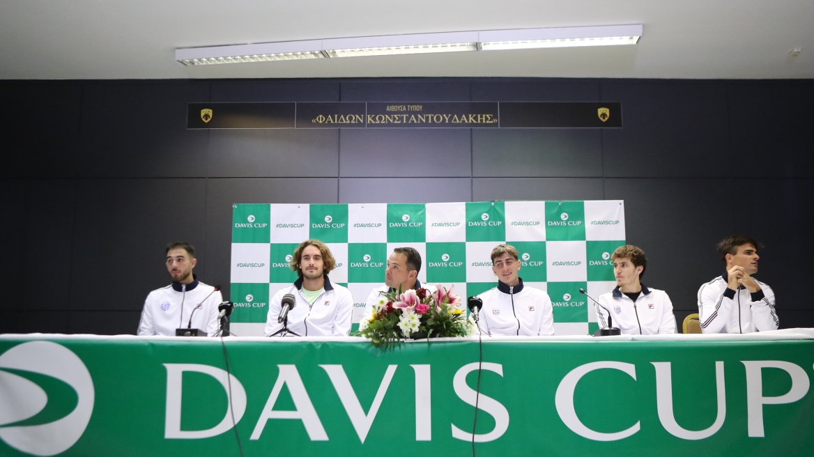   Davis Cup: Με την Σερβία του Τζόκοβιτς κληρώθηκε η Ελλάδα 