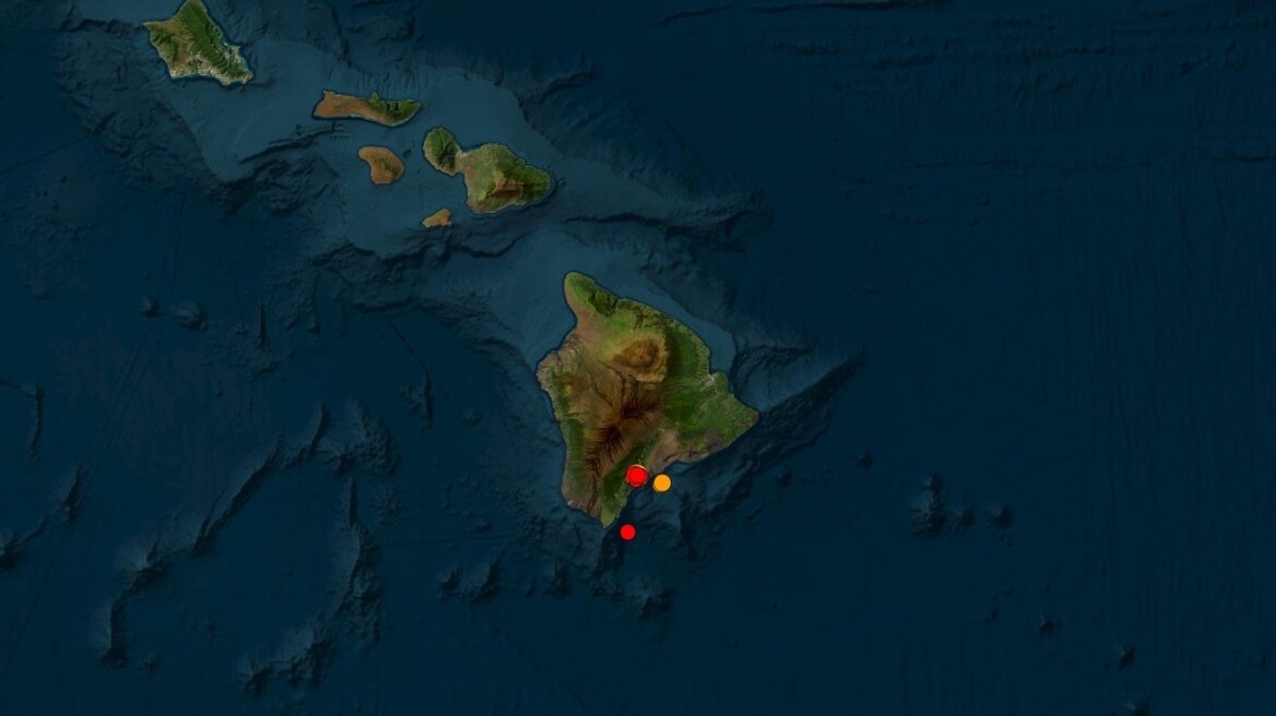 Σεισμός 5,7 Ρίχτερ στη Χαβάη - Δεν υπάρχει κίνδυνος για τσουνάμι 