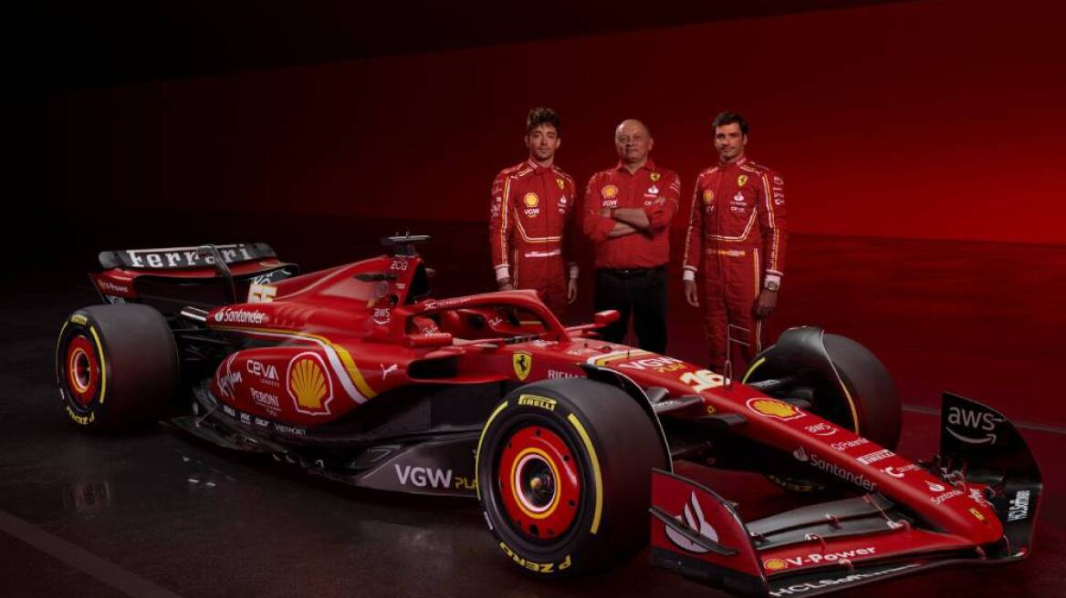Δείτε τη νέα F1 Ferrari (video)