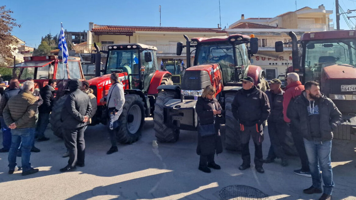 Θεσσαλονίκη: Συγκέντρωση αγροτών στην Επανομή με στόχο το αεροδρόμιο «Μακεδονία»