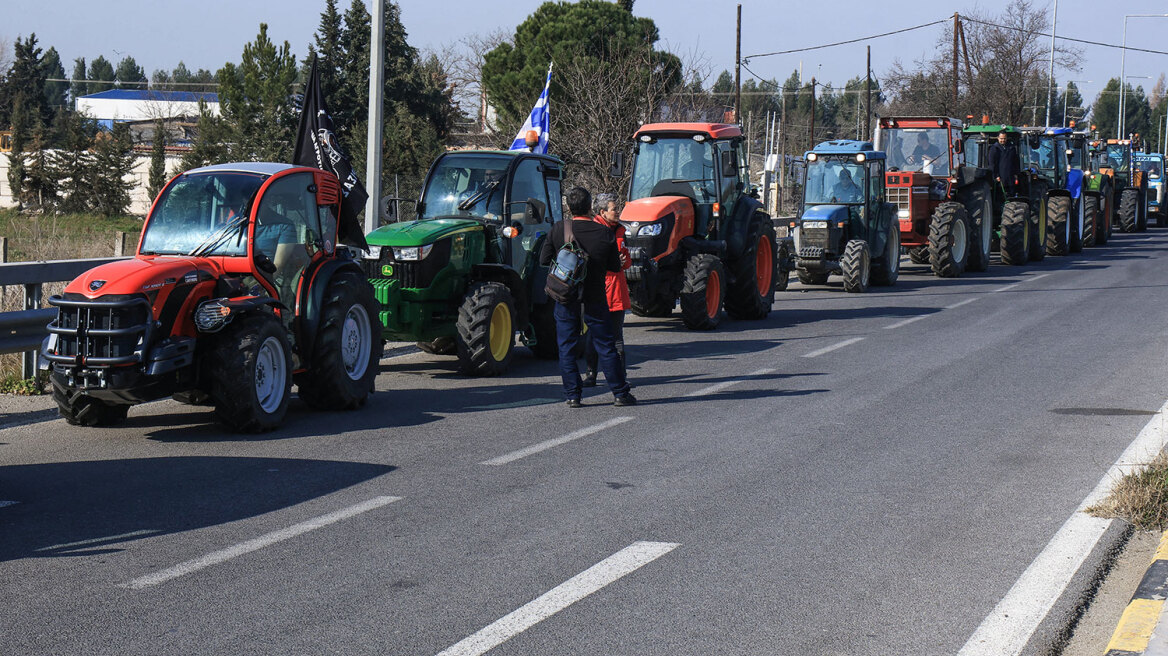 Αγρότες: Μπλακ άουτ αύριο στην Αθήνα από την κάθοδο των τρακτέρ - Ποιοι δρόμοι θα κλείσουν