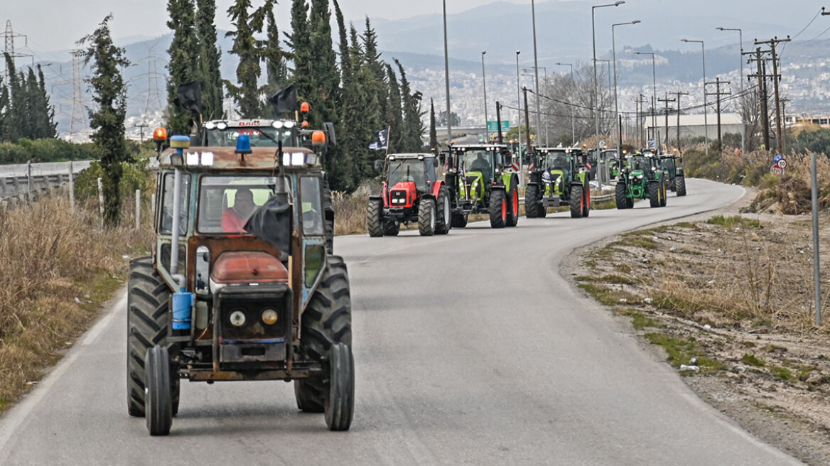 Αγρότες: Μπλακ άουτ αύριο στην Αθήνα από την κάθοδο των τρακτέρ - Ποιοι δρόμοι θα κλείσουν