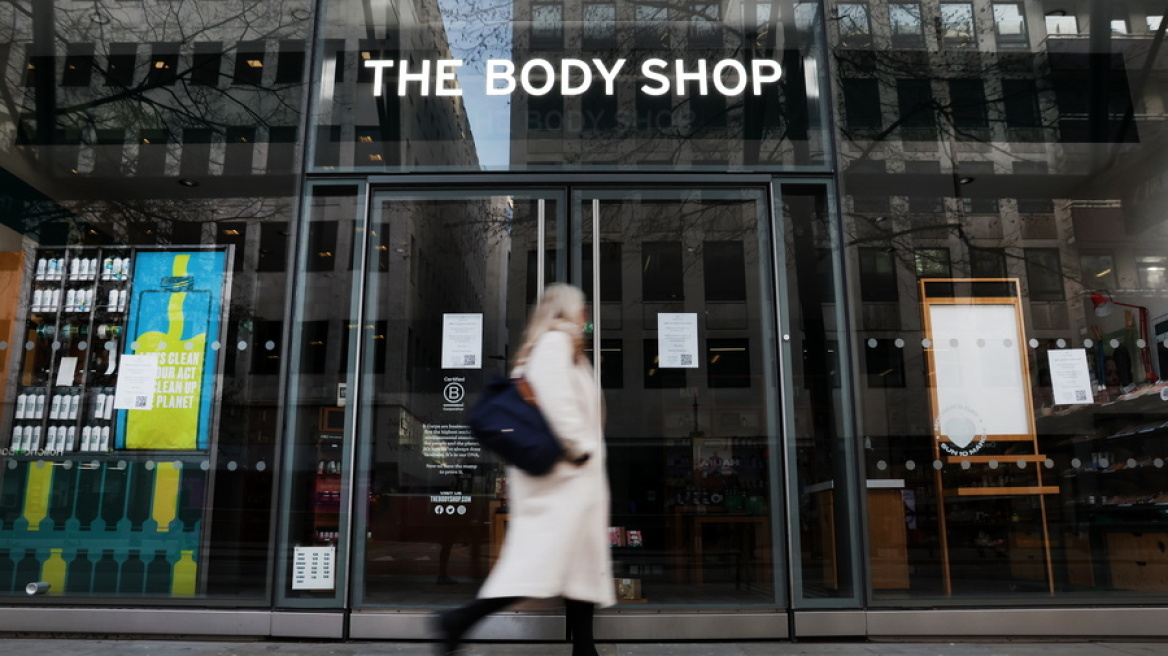 Κλείνουν δεκάδες καταστήματα Body Shop στη Βρετανία – Σε δύσκολη θέση η εταιρεία