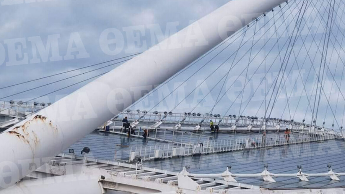 Ασφαλές το ΟΑΚΑ χωρίς τα πολυκαρβονικά φύλλα του στεγάστρου Καλατράβα - Κανονικά η συναυλία των Coldplay