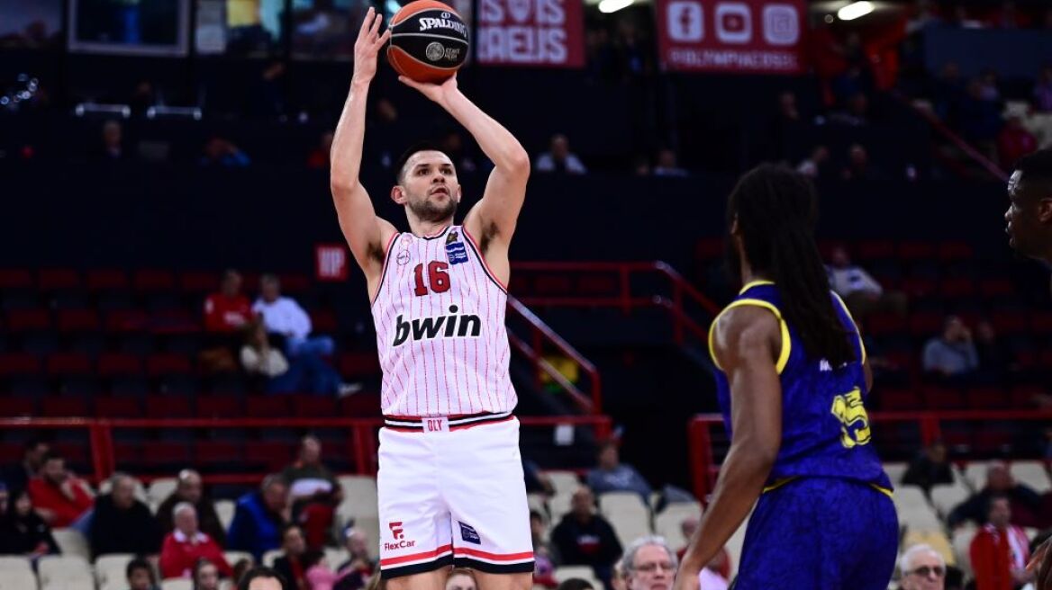 Stoiximan Basket League, Ολυμπιακός-Λαύριο 84-63: Ξέσπασε στο τρίτο δεκάλεπτο και νίκησε εύκολα