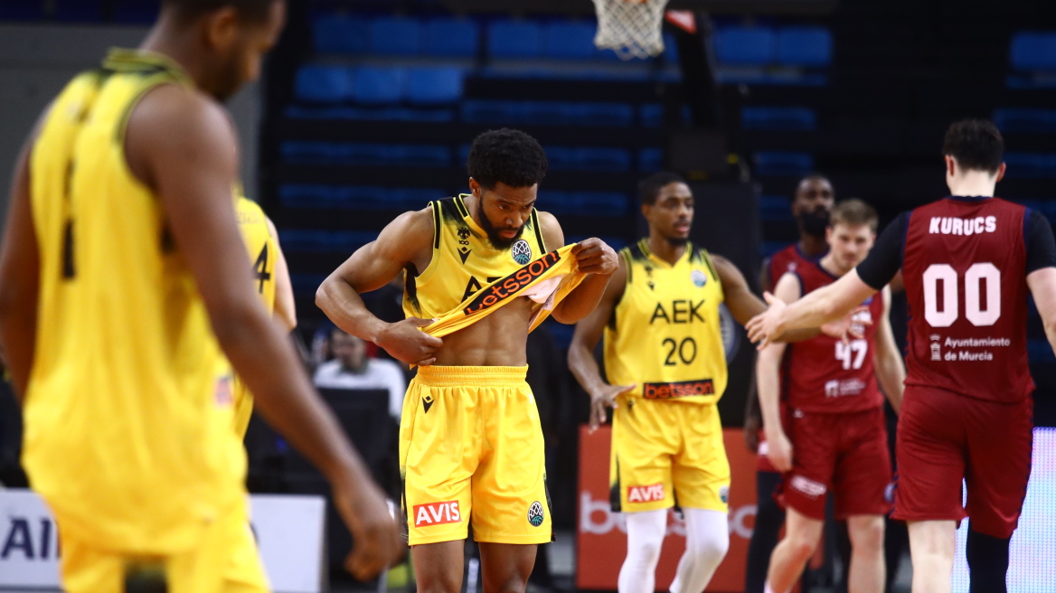 Basketball Champions League, Μούρθια - ΑΕΚ 100-89: Πέμπτη ήττα για την Ένωση - Βίντεο 