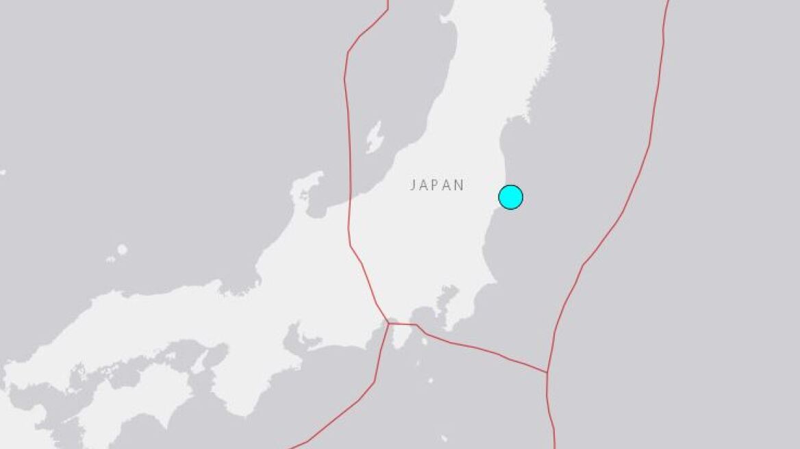 Σεισμός 5,8 Ρίχτερ στη Φουκουσίμα της Ιαπωνίας