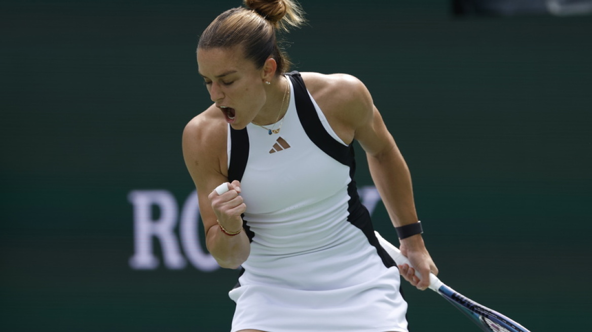 Miami Open, Σάκκαρη - Γουάν 2-0: Με το δεξί στη Φλόριντα η Μαρία - Βίντεο 