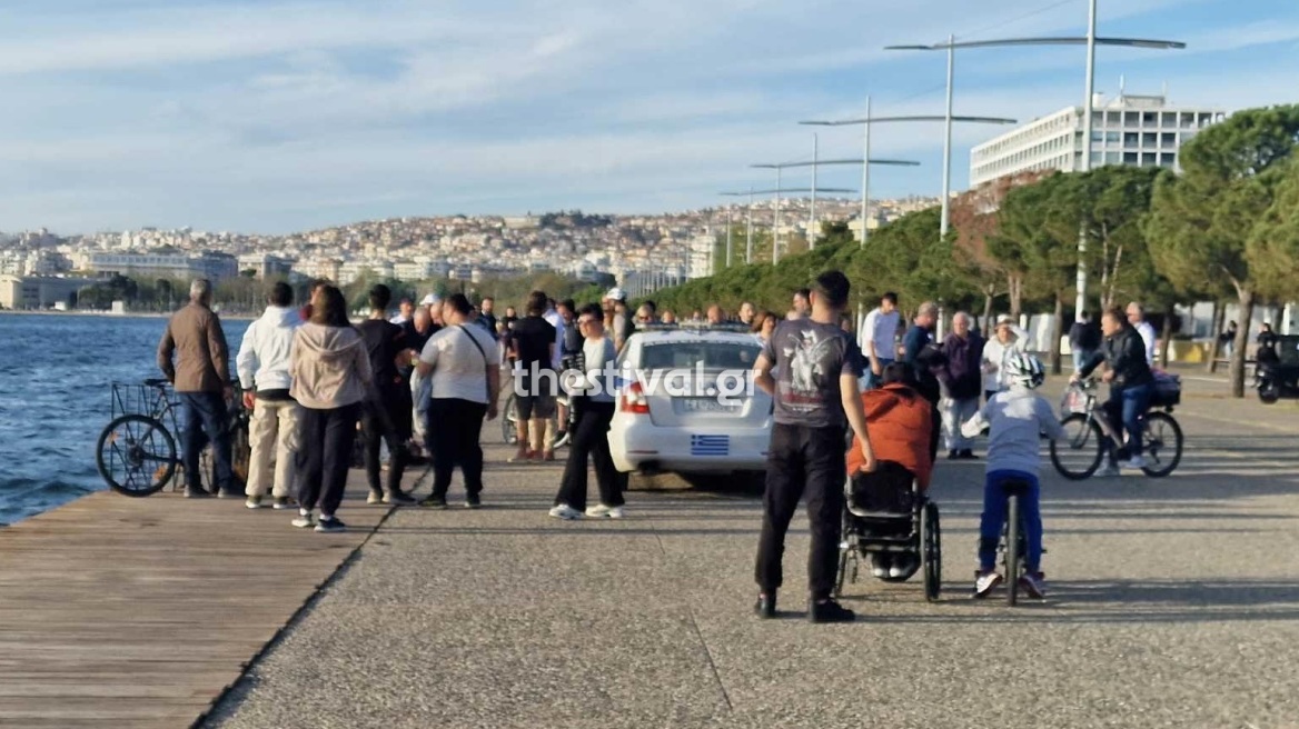 Θεσσαλονίκη: Γυναίκα έπεσε στον Θερμαϊκό - Μεταφέρθηκε στο νοσοκομείο