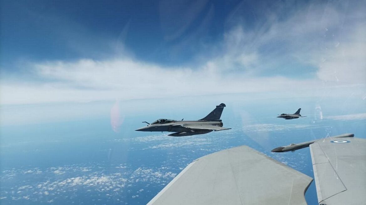 Πολεμική Αεροπορία: Συμμετείχε με 4 Rafale σε πολυεθνική άσκηση στη Γαλλία - Βίντεο και φωτογραφίες