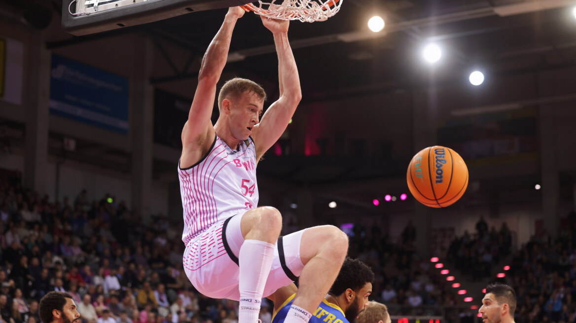 Basketball Champions League, Βόννη - Περιστέρι 89-78: Προβάδισμα πρόκρισης οι Γερμανοί