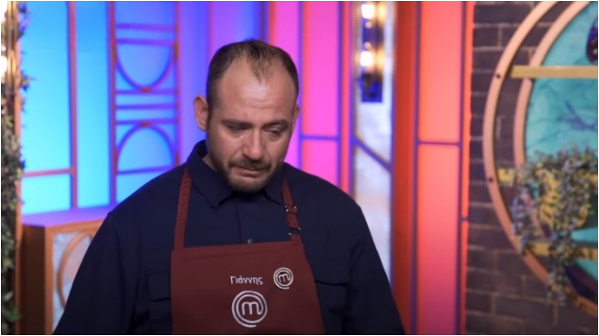 MasterChef: Ο Γιάννης δεν άντεξε την πίεση και ξέσπασε σε δάκρυα 