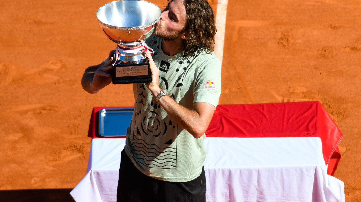 Τρίτος σε ποσοστό νικών στην ιστορία του Monte Carlo Masters ο Τσιτσιπάς - Στην κορυφή ο Ναδάλ 