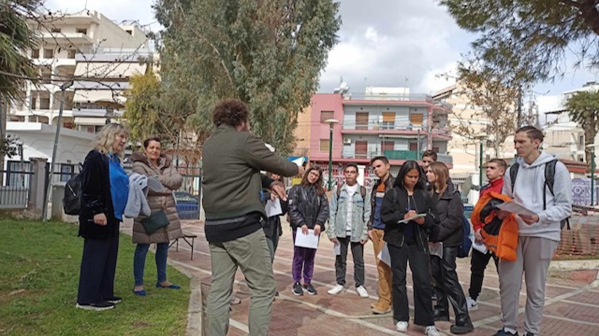 Μαθητές Λυκείου χαρτογράφησαν τα Καμίνια στον Πειραιά και πρότειναν λύσεις για περισσότερο πράσινο