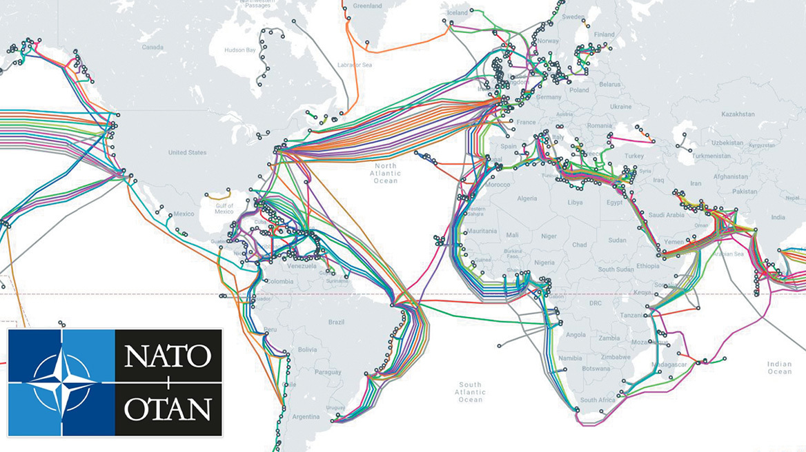 Το ΝΑΤΟ προειδοποιεί: Τα καλώδια ίντερνετ και ενέργειας είναι η «Αχίλλειος πτέρνα» της Δύσης