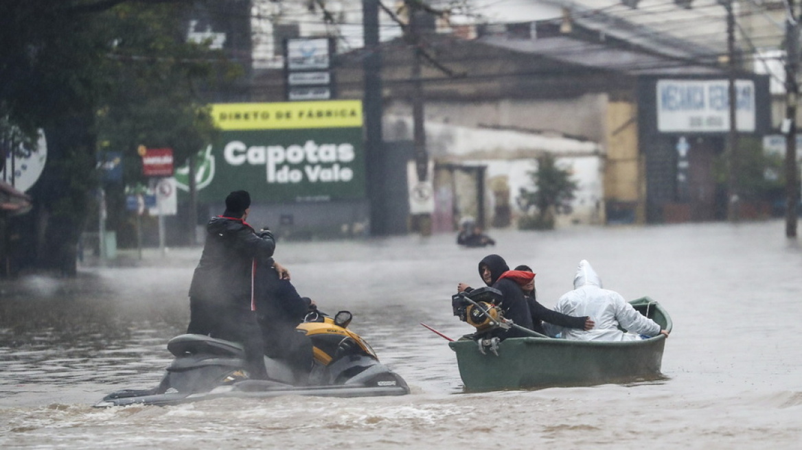 Πλημμύρες στη Βραζιλία: Πάνω από 140 οι νεκροί - Έκτακτες δαπάνες 2,34 δισ. δολαρίων ανακοίνωσε η κυβέρνηση