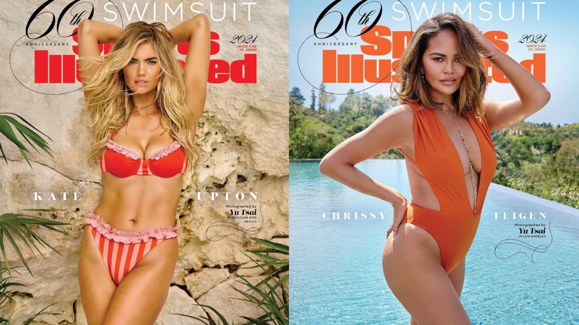 Sports Illustrated: Επιστρέφουν Κέιτ Άπτον και Κρίσι Τέιγκεν στο επετειακό τεύχος με τα μαγιό