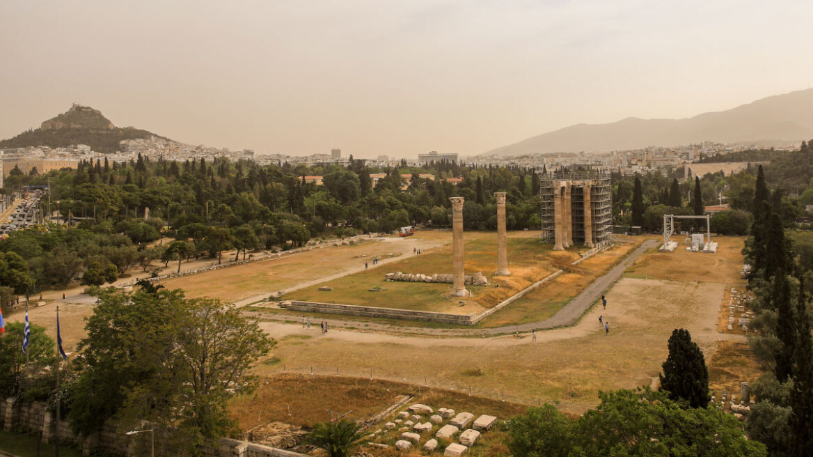 Καιρός: Θα μας… πνίξει και σήμερα η αφρικανική σκόνη - Νέα άνοδο θα σημειώσει η θερμοκρασία