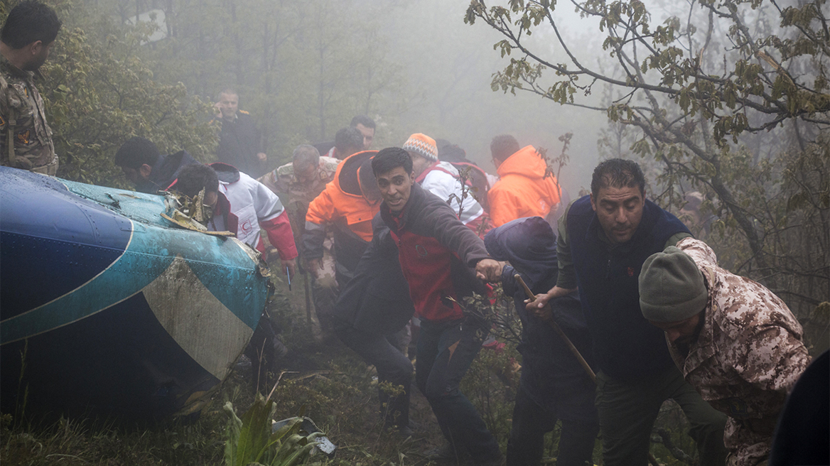 Ιράν: Ο στρατός ξεκινά έρευνα για τα αίτια που οδήγησαν στη συντριβή του ελικοπτέρου με τον πρόεδρο Ραϊσί