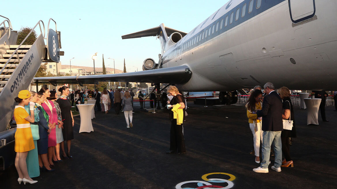 Το επιβλητικό Boeing 727 της Ολυμπιακής στάθμευσε μόνιμα στην Αργυρούπολη - Δείτε φωτογραφίες