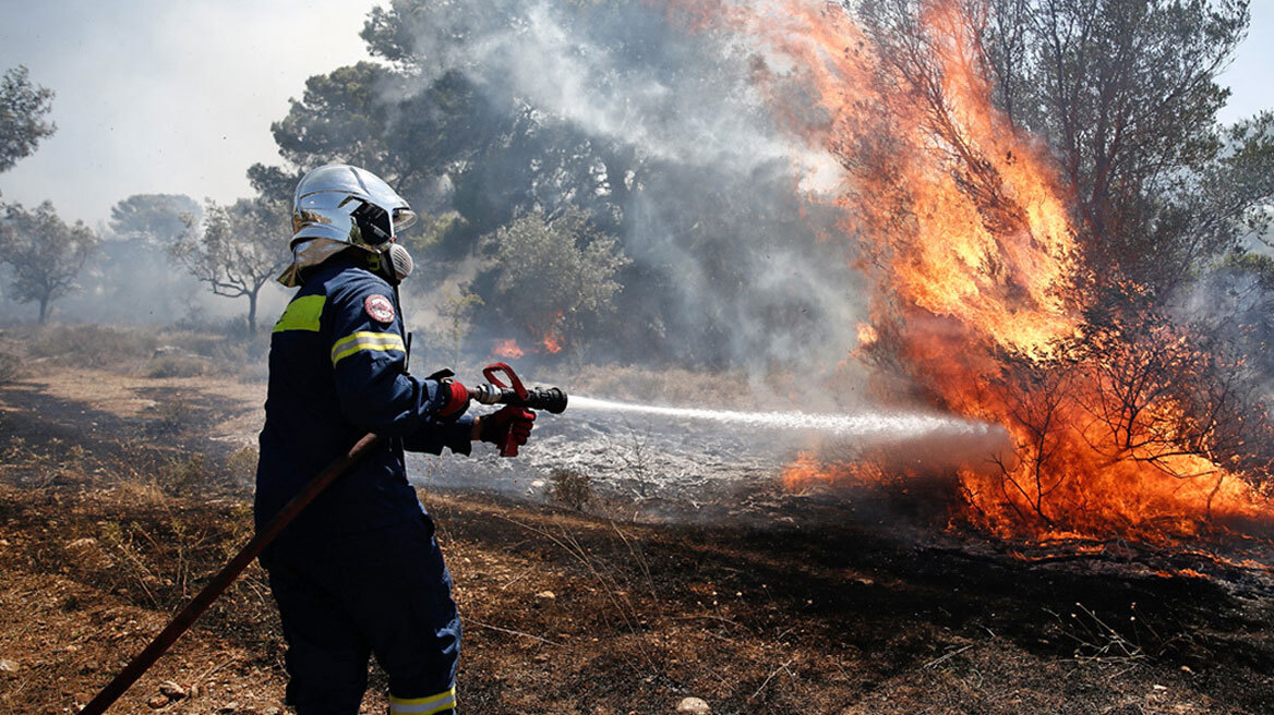 Συνελήφθη Τούρκος για τη φωτιά στο όρος Αιγάλεω - Ομολόγησε τον εμπρησμό